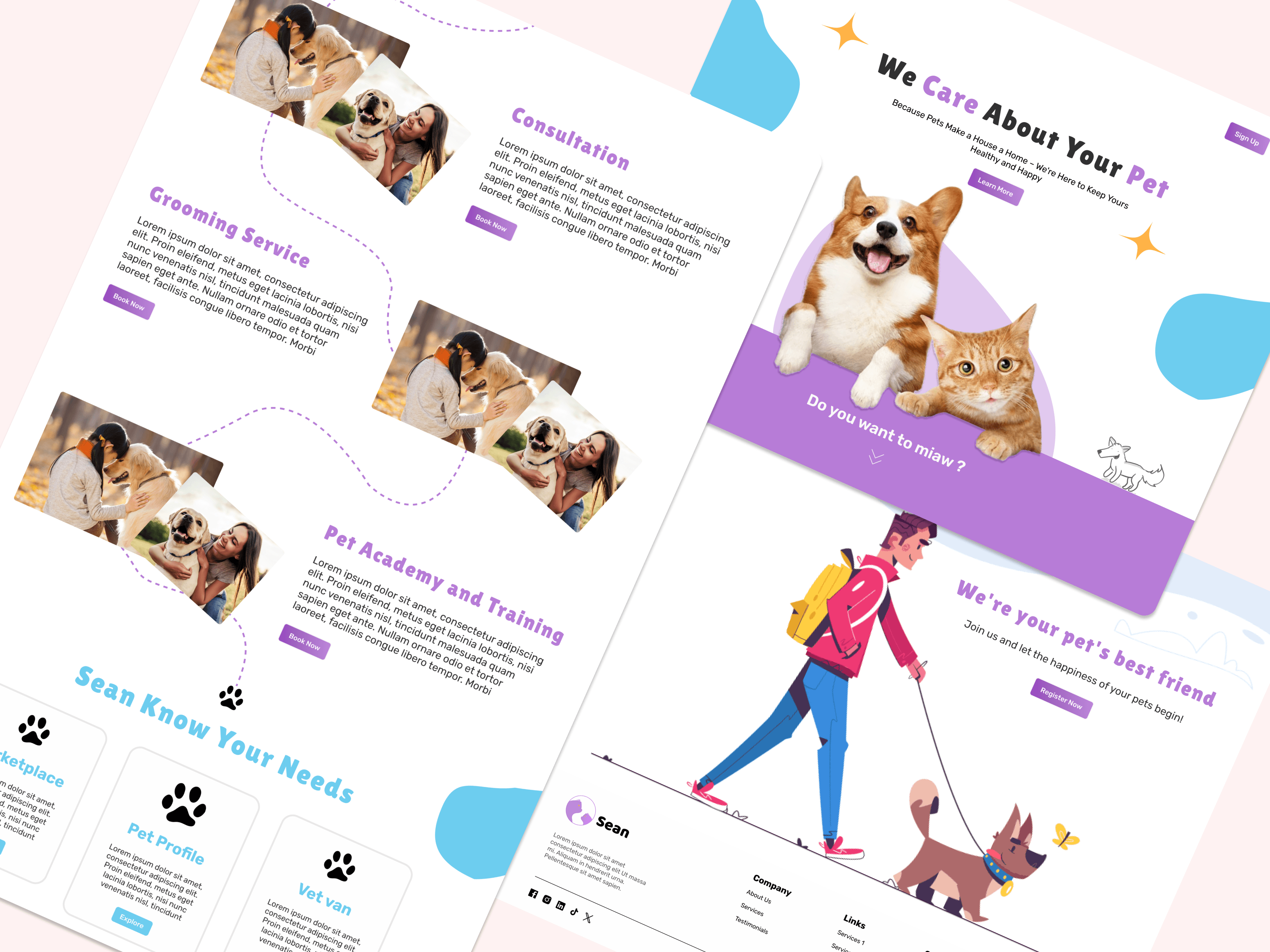 Sean - Pet Healthcare Management (User Interface)